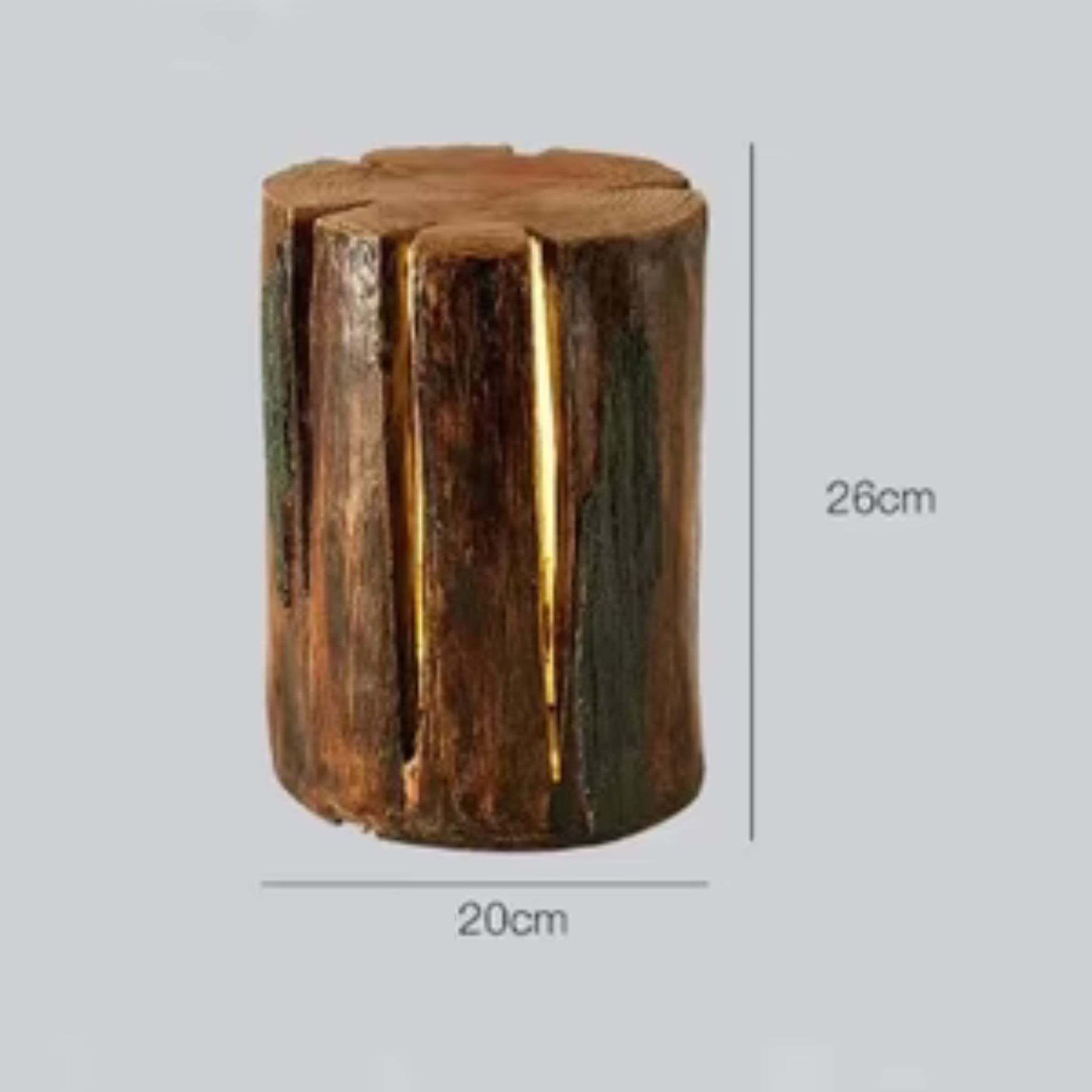 Outdoor Stump Lawn Lamp