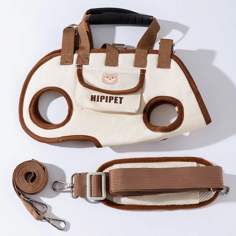 Tired of clunky bags? Carry your pet the classy way