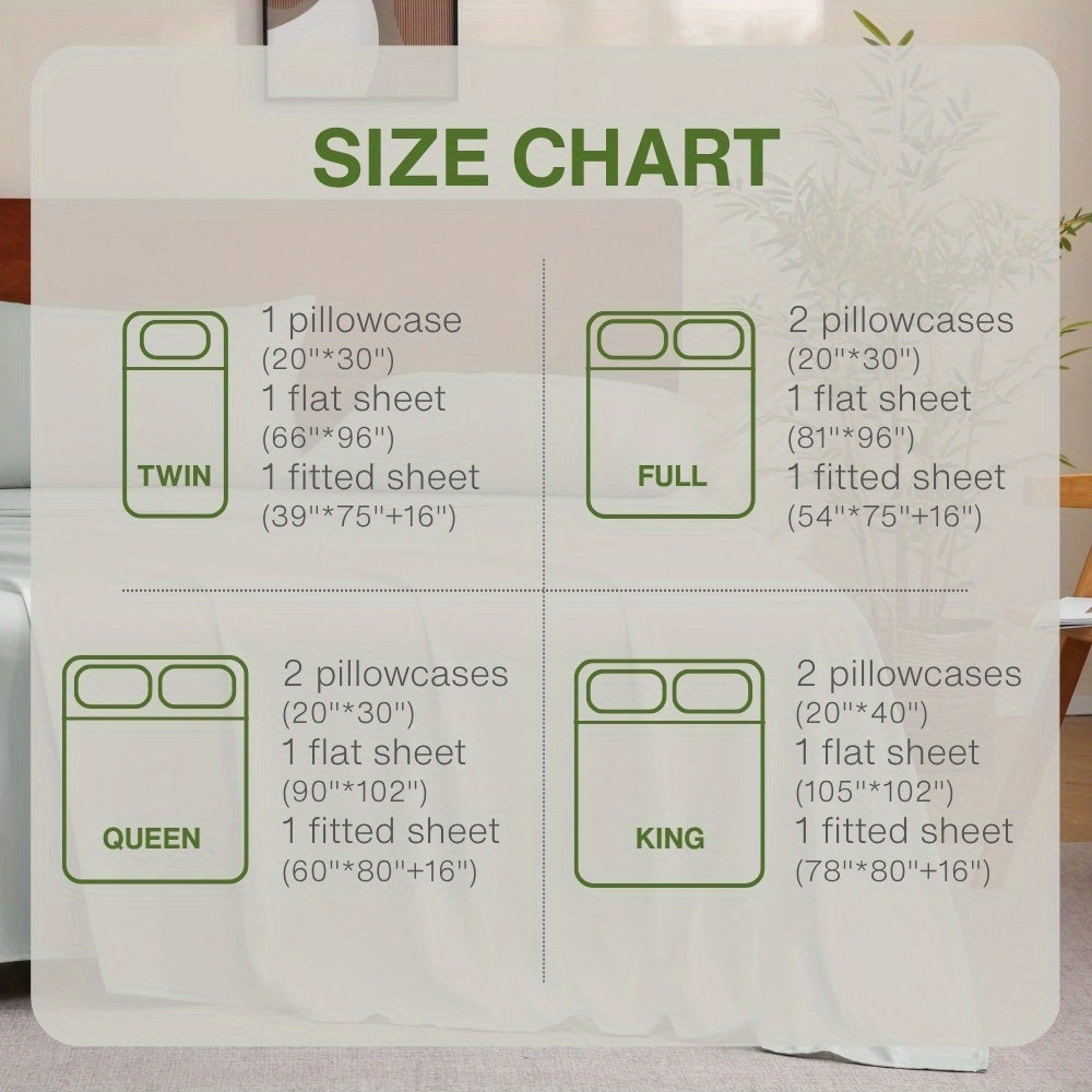 Cooling Bamboo Sheet Set
