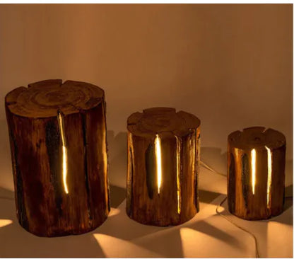 Outdoor Stump Lawn Lamp