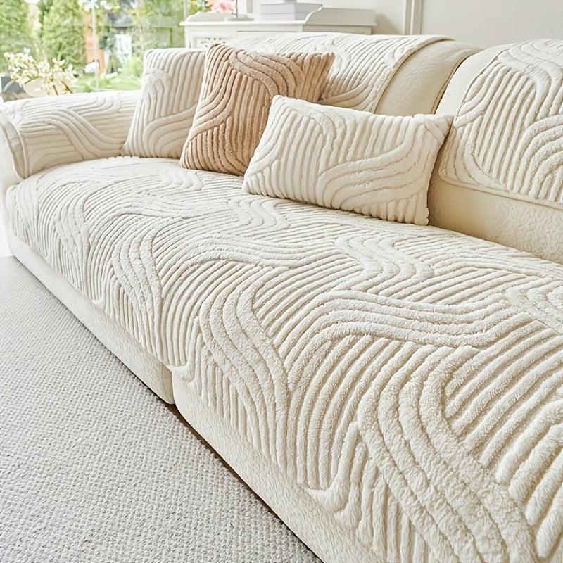 Plush Non-Slip Sofa Mat