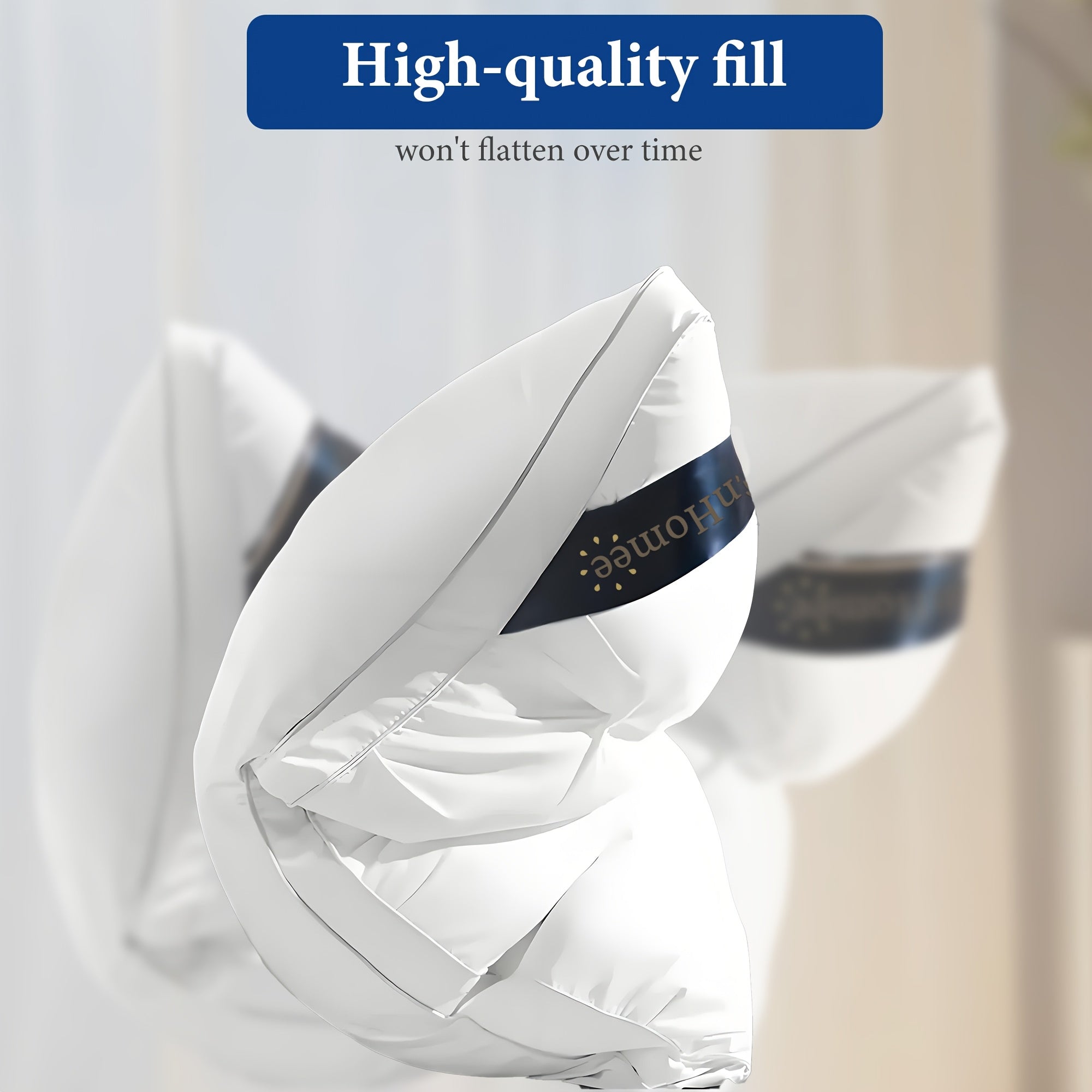 Soft, Supportive All-Season Pillows (2-Pack)