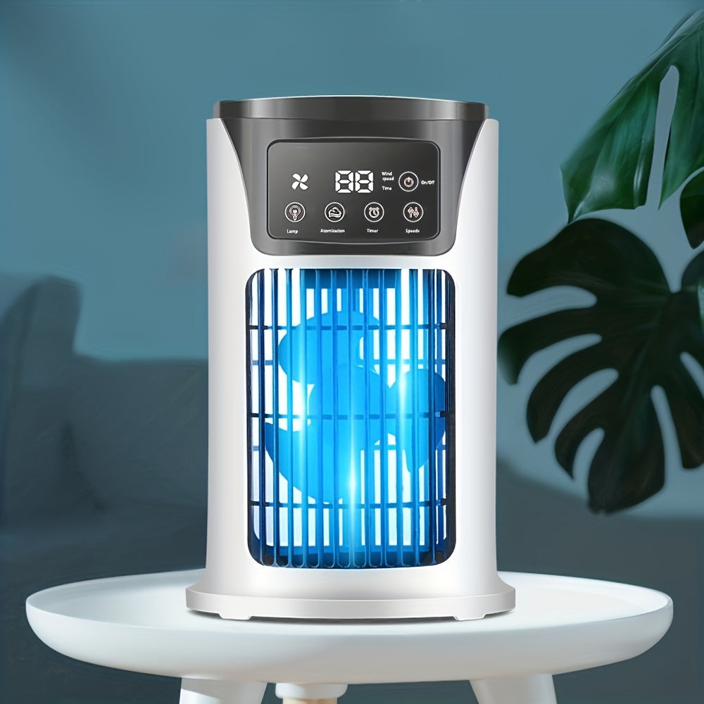 Compact 3-in-1 USB Air Cooler for Home & Office