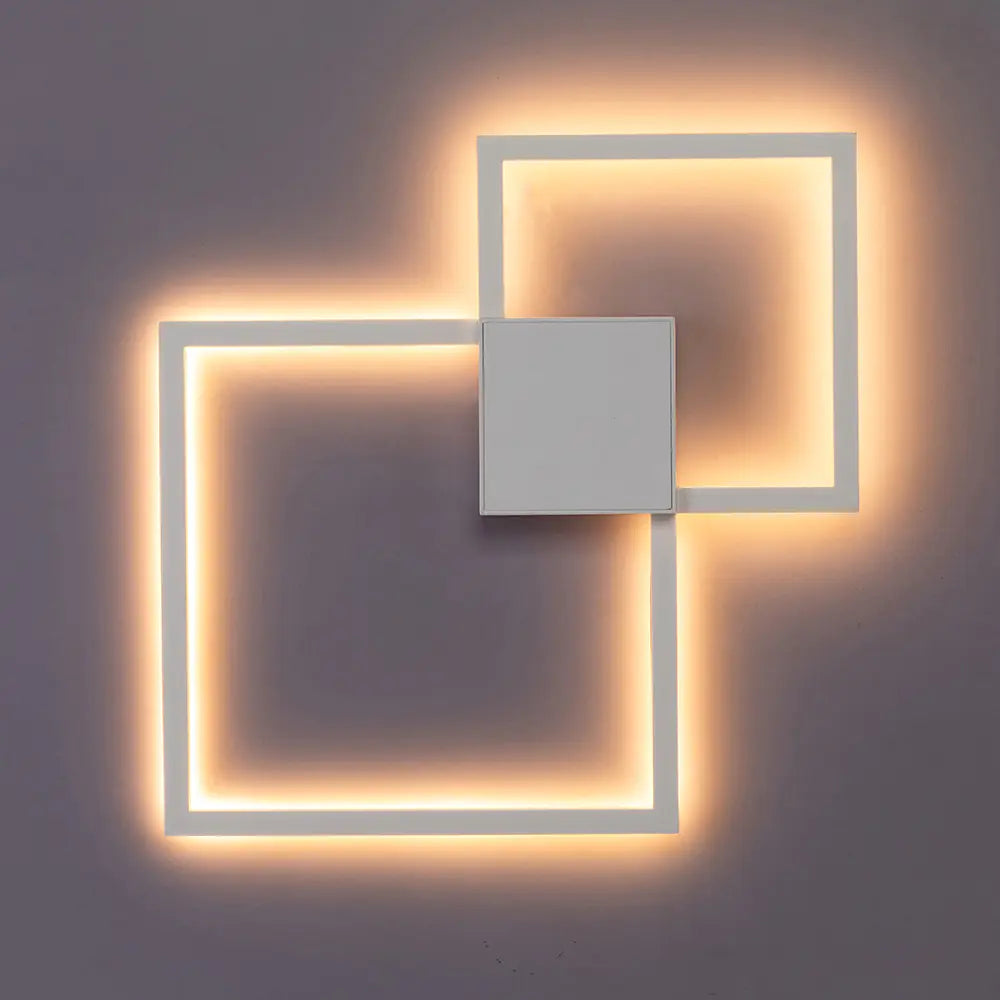 Modern LED Wall Light with Acrylic Design
