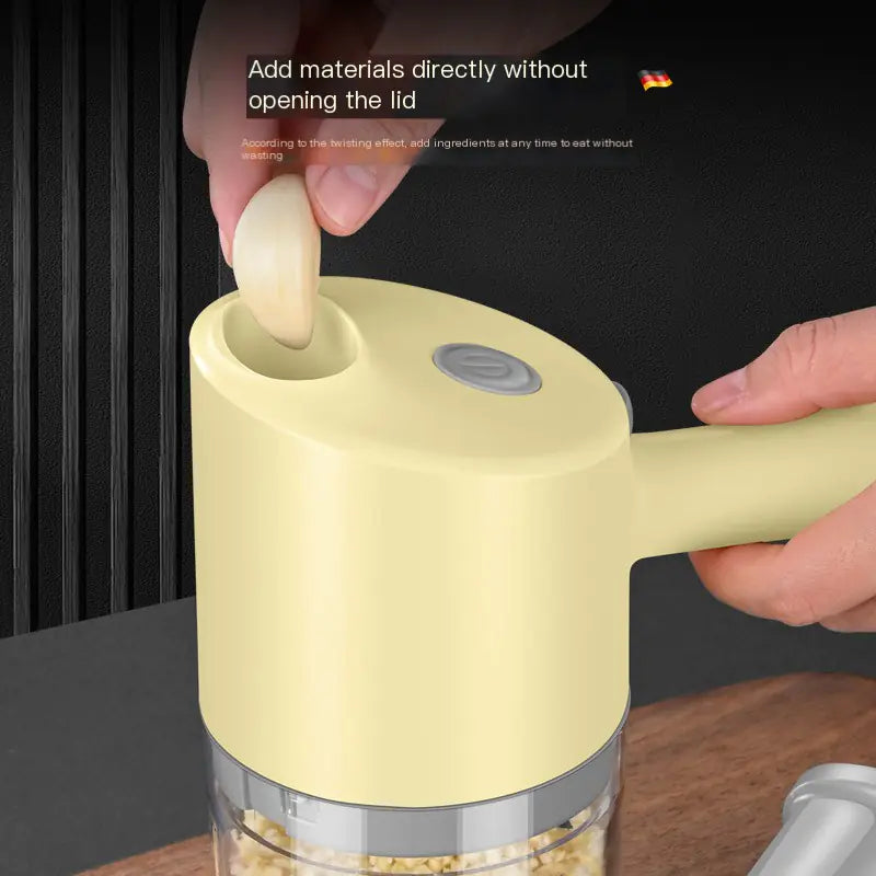 Electric Garlic Chopper and Slicer