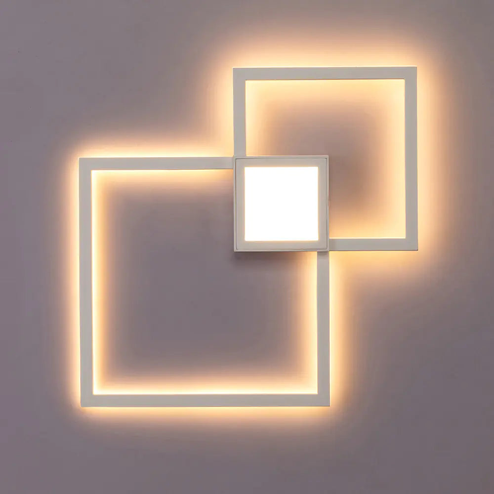 Modern LED Wall Light with Acrylic Design