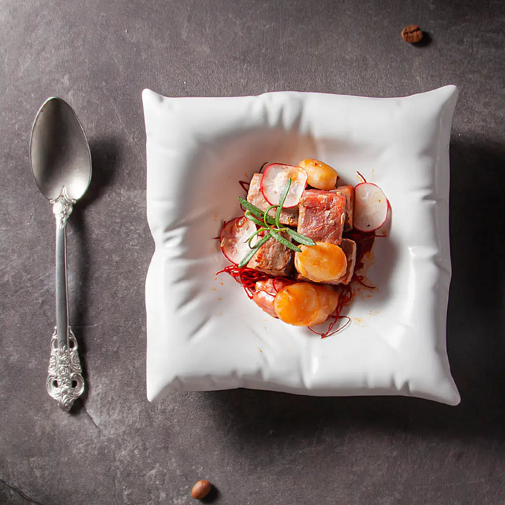 Elevate Your Dinners with This Pillow Plate