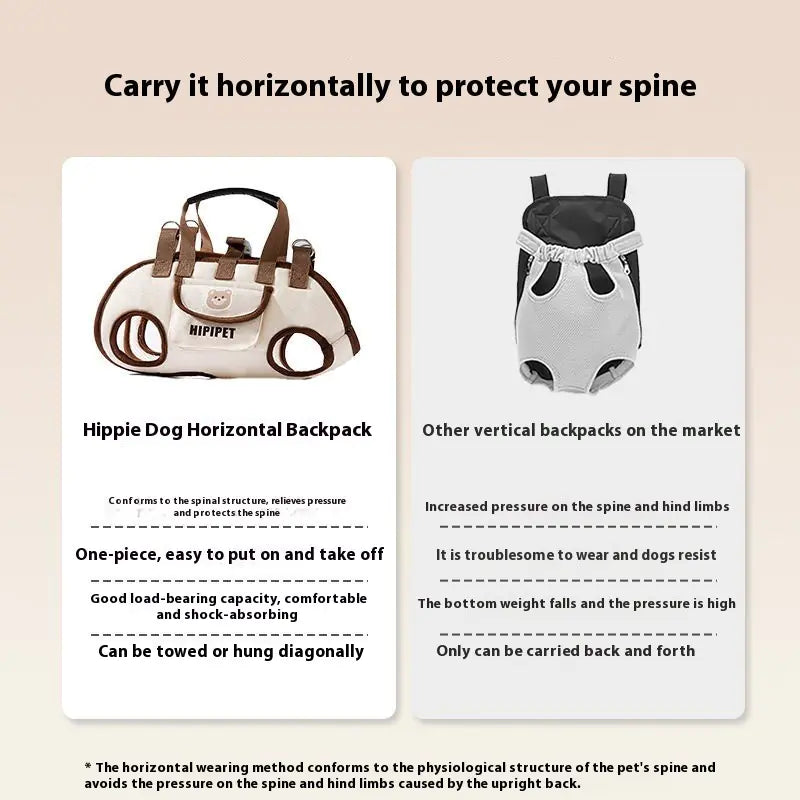 Tired of clunky bags? Carry your pet the classy way