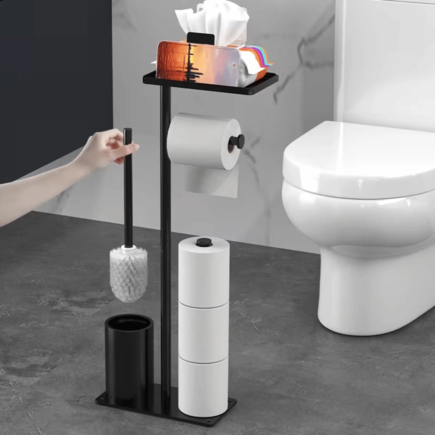 Everything You Need in One Stand - No Drilling, No Fuss