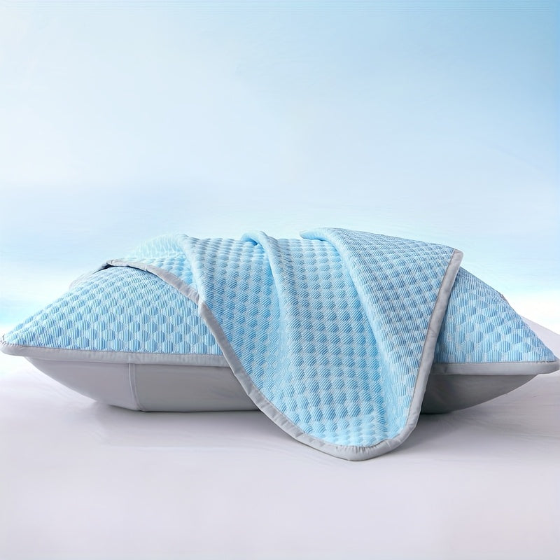 2pcs Cooling Pillowcases, Soft Breathable Polyester