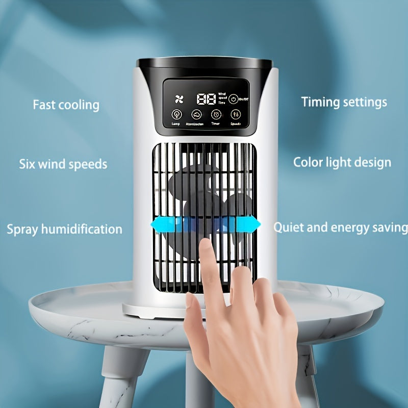 Compact 3-in-1 USB Air Cooler for Home & Office