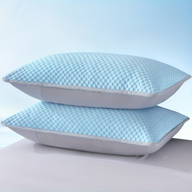 2pcs Cooling Pillowcases, Soft Breathable Polyester