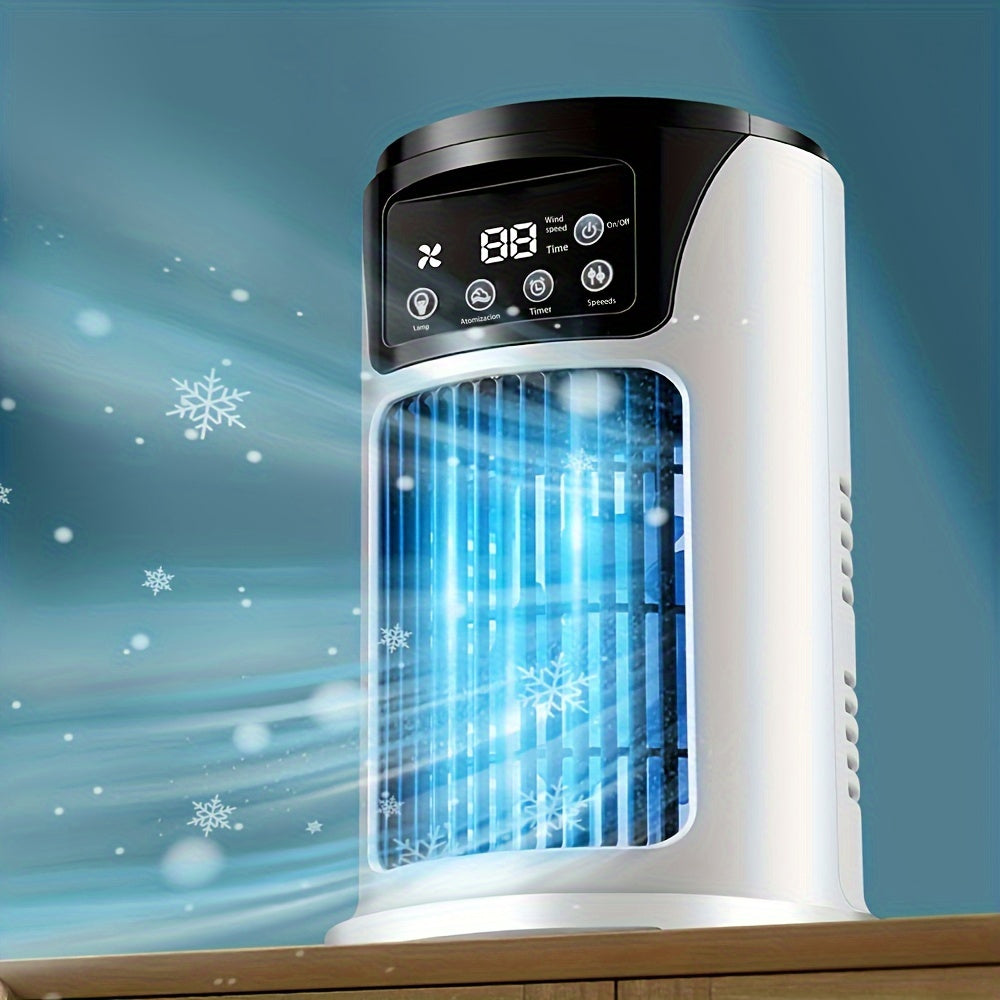 Compact 3-in-1 USB Air Cooler for Home & Office