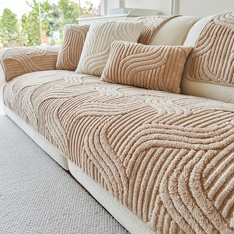 Plush Non-Slip Sofa Mat